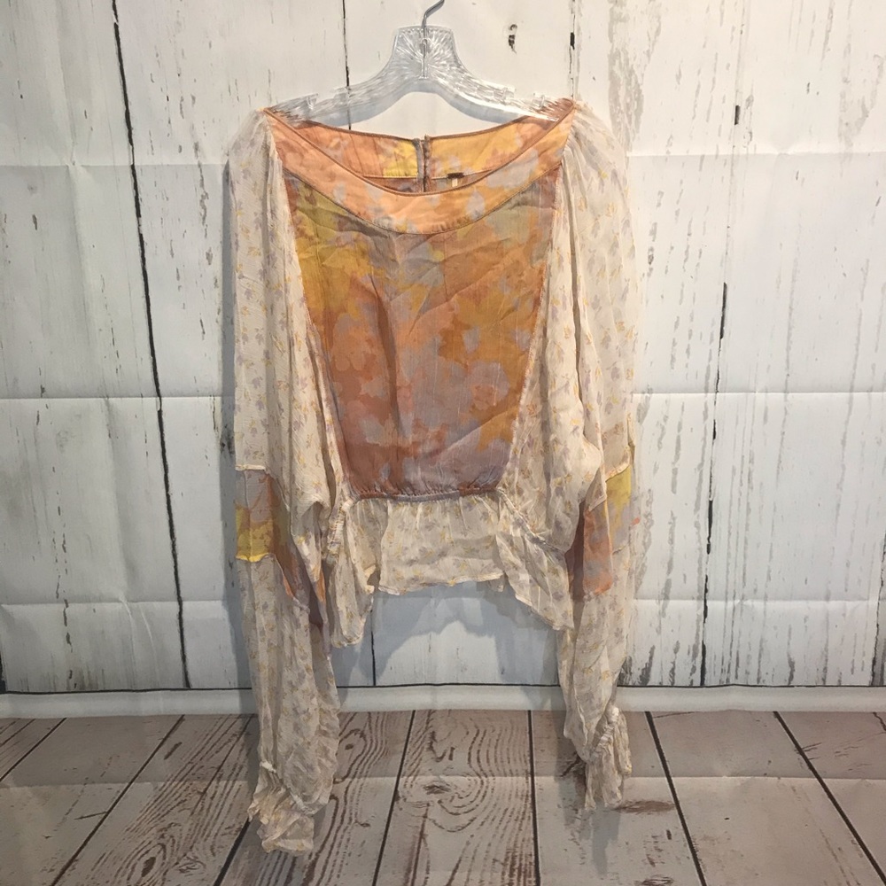Free People blouse. Sz L.